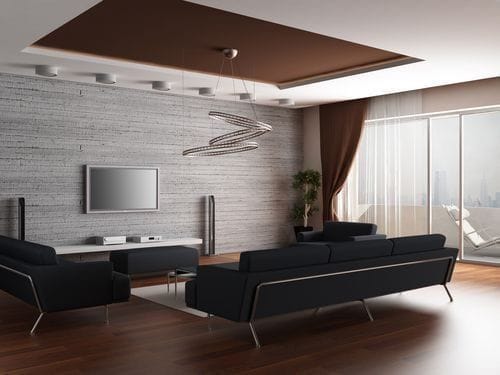 wooden false ceiling